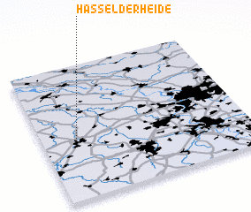 3d view of Hasselderheide