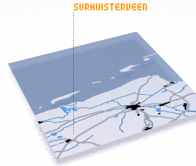 3d view of Surhuisterveen