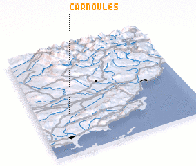 3d view of Carnoules