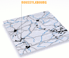 3d view of Roussy-le-Bourg