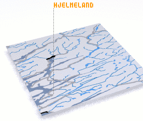 3d view of Hjelmeland