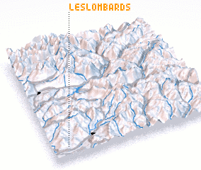 3d view of Les Lombards