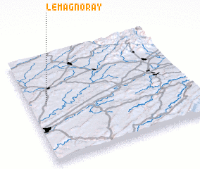 3d view of Le Magnoray