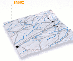 3d view of Menoux