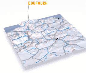3d view of Bou Fourh