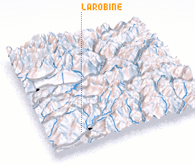 3d view of La Robine