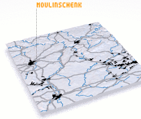 3d view of Moulin Schenk