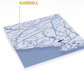 3d view of Kjervoll