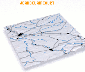 3d view of Jeandelaincourt