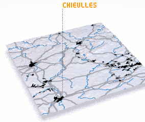 3d view of Chieulles