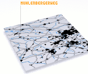 3d view of Mühlenbergerweg