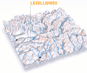 3d view of Les Olliviers