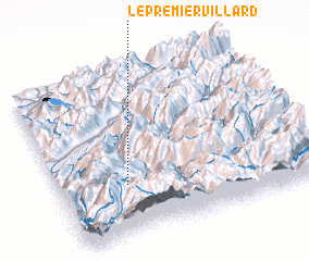 3d view of Le Premier Villard