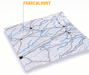 3d view of Francalmont