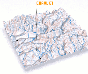 3d view of Chauvet