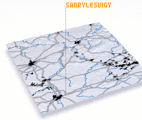 3d view of Sanry-lès-Vigy