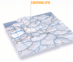 3d view of Sidi Khalifa