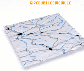 3d view of Gircourt-lès-Viéville