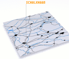 3d view of Schalkhaar