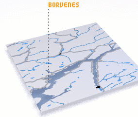 3d view of Børvenes