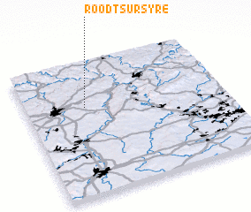 3d view of Roodt-sur-Syre