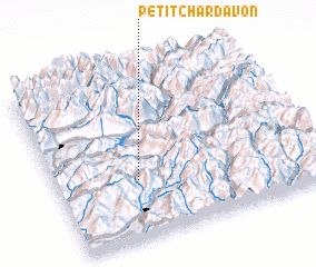 3d view of Petit Chardavon