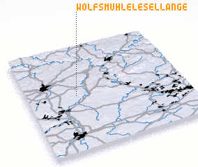 3d view of Wolfsmuhle-lès-Ellange