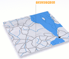 3d view of Akuku Agbor