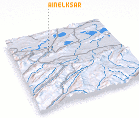 3d view of Aïn el Ksar