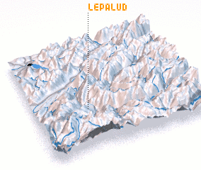 3d view of LʼEpalud