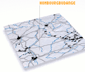 3d view of Hombourg-Budange