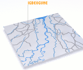 3d view of Igbe Ogume