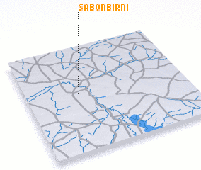 3d view of Sabon Birni