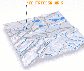 3d view of Mechtat es Saharis