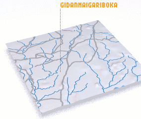 3d view of Gidan Maigari Boka