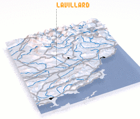 3d view of La Villard