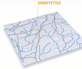 3d view of Gidan Tetige