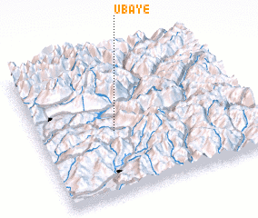 3d view of Ubaye