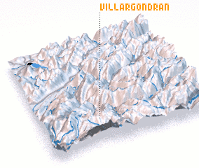 3d view of Villargondran