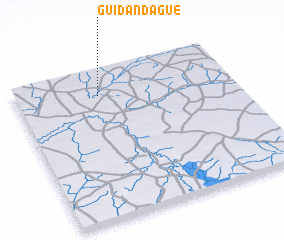 3d view of Guidan Dagué