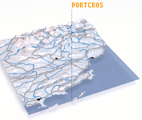 3d view of Port-Cros