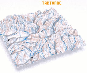 3d view of Tartonne