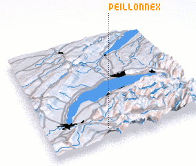 3d view of Peillonnex