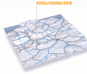 3d view of Bordj Sidi Hassein
