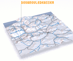 3d view of Douar Ouled Kâssem