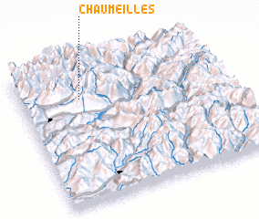 3d view of Chaumeilles