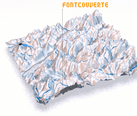 3d view of Fontcouverte