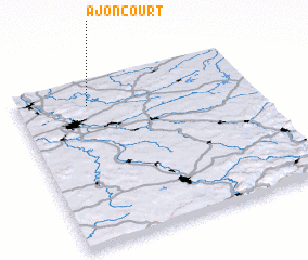 3d view of Ajoncourt