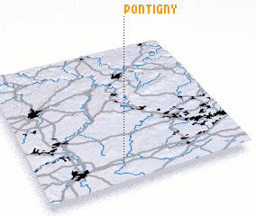 3d view of Pontigny