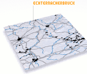 3d view of Echternacherbrück